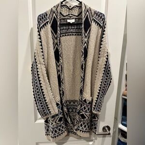 Lucky Brand Open Cardigan